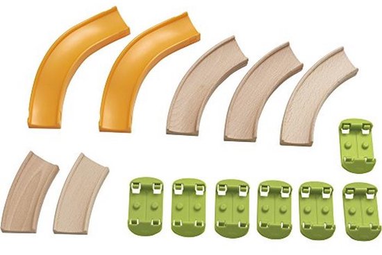 Knikkerbaan Uitbreidingsset - Bochten & Co voor Pret en Avontuur van Merkloos