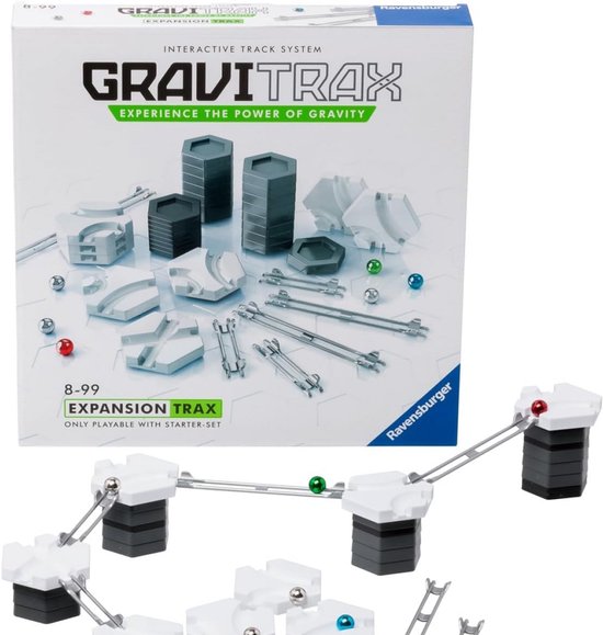 Knikkerbaan Uitbreidingsset - Extra Baanstukken en Hoogteblokken van Merkloos