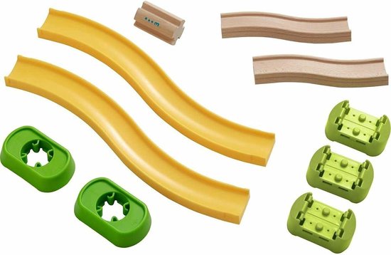 Knikkerbaan Uitbreidingsset Hellingen en Co - Voor Extra Hoogte en Avontuur van Merkloos