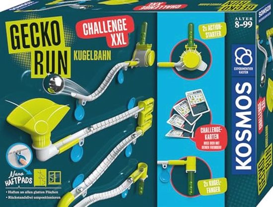 Knikkerbaan Uitdaging XXL voor Kinderen - Experimentierset voor Creatief Spel van Merkloos