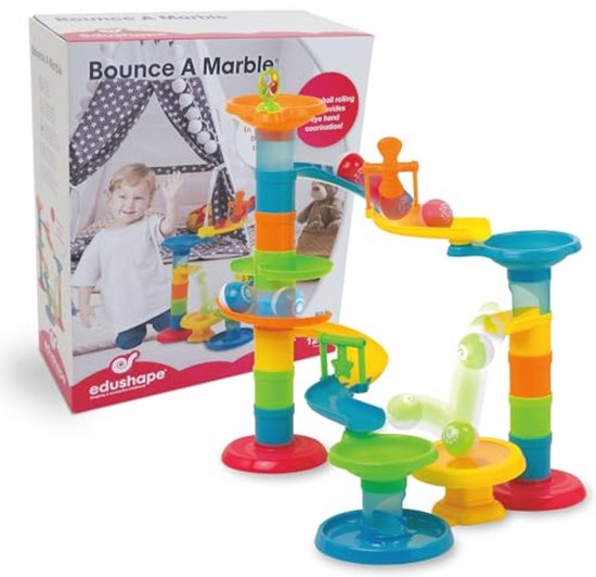 Knikkerbaan voor Kinderen - Speelplezier en Motorische Ontwikkeling van Merkloos