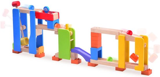 Knikkerbaan Wonderworld Slammer 50x32 cm van Wonderworld