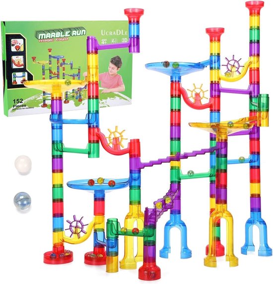 Kogelbaan Set van 152 Stuks met Multicolor Kralen - Educatief Speelgoed voor Kinderen 4+ van Cenocco Kids