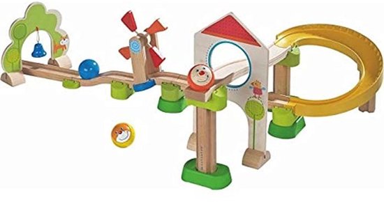 Kullerbü Windmolen Knikkerbaan - Met Speciale Effecten voor Kinderen van 2 Jaar en Ouder van Haba