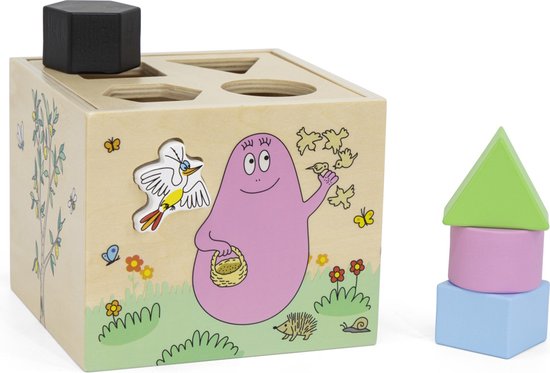 Label Label Barbapapa Houten Vormenstoof LLBB-35892 van Label Label
