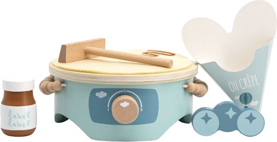 Label Label Groen Houten Crepe Maker LLWT-34727 van Label Label