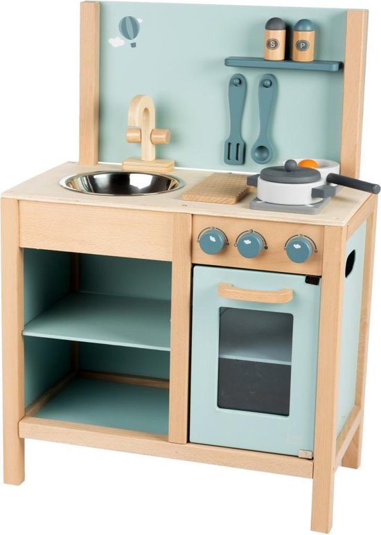 Label Label Groen Houten Keuken LLWT-25415 van Label Label