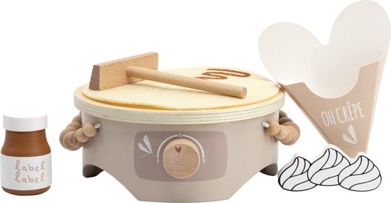 Label Label Nougat Houten Crepe Maker LLWT-34734 van Label Label
