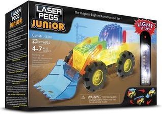 LaserPegs Junior 3 in 1 Construction van Laserpegs