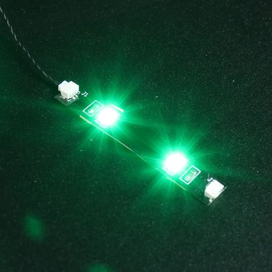 LED light strip V1005 Groen for LEGO sets 2 stuks van Merkloos