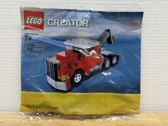 LEGO 20008 BrickMaster Creator - Tow Truck / Sleepwagen (Polybag) van Merkloos
