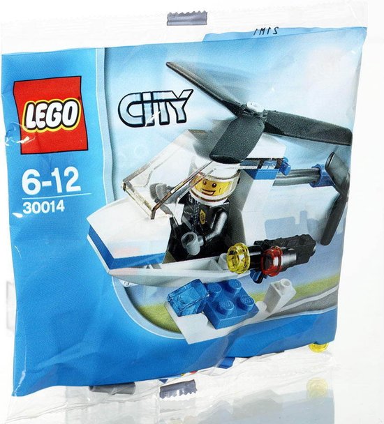 LEGO 30014 City - Politie Helikopter (Polybag) van Merkloos