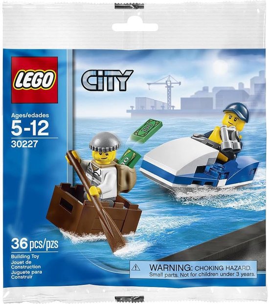 LEGO 30227 Politie Waterscooter (Polybag) van LEGO