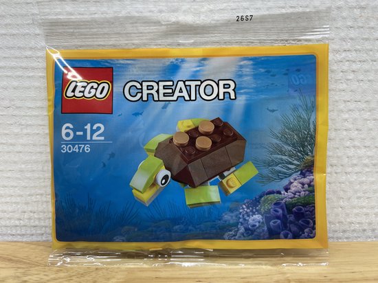LEGO 30476 Creator - Happy Turtle (Polybag) van LEGO