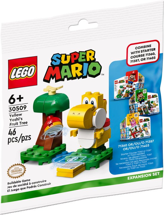 LEGO 30509 Super Mario Yoshi's Fruit Tree van Merkloos