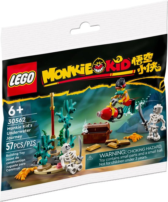 Lego 30562 Monkie Kid - Monkie Kid's Onderwaterreis (Polybag) van LEGO