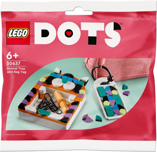 LEGO 30637 Dierenbakje en bagagelabel (polybag) van LEGO