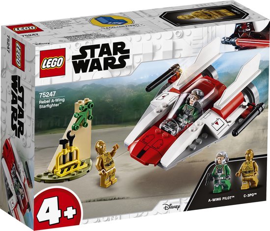 LEGO 4+ Star Wars Rebel A-Wing Starfighter - 75247 van LEGO