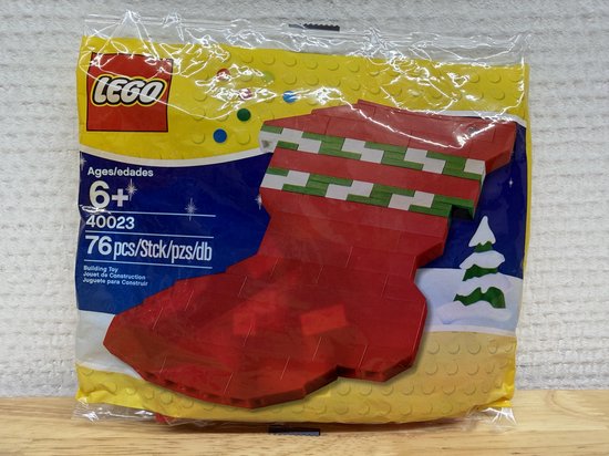 LEGO 40023 Holiday Stocking / Kerstsok (Polybag) van Merkloos