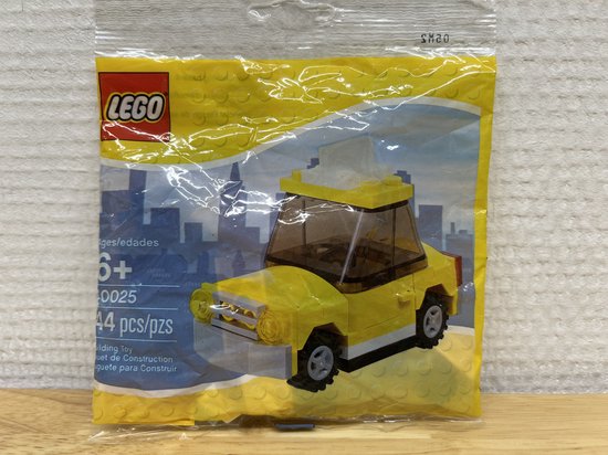 LEGO 40025 Yellow Car / New York Taxi Cab (Polybag) van LEGO