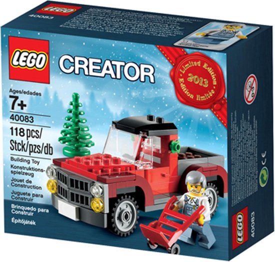 LEGO 40083 Kerstboom Transport van LEGO