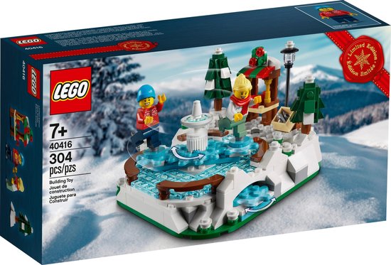 Lego 40416 - Ice Skating Rink van LEGO