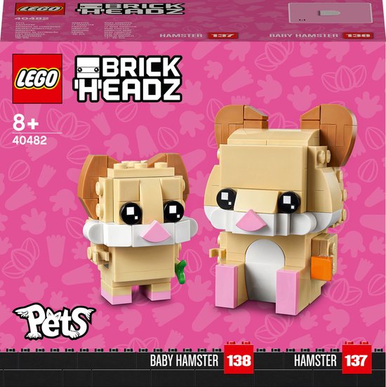 Lego 40482 Brickheadz Hamsters van LEGO