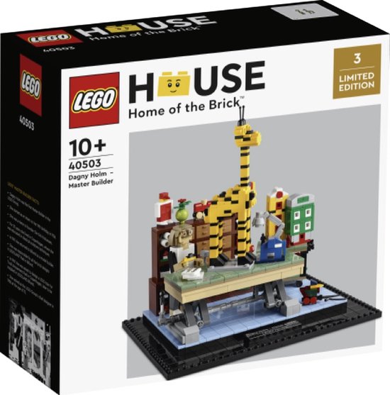 Lego 40503 Dagny Holm master Builder (Legohouse exclusief) van LEGO