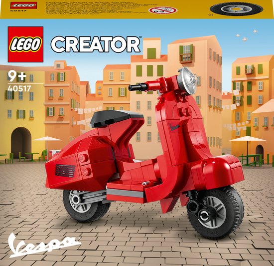 Lego 40517 mini Vespa scooter van LEGO