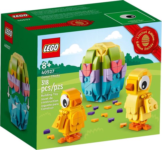 LEGO 40527 Paasset kuikentjes met paasei van LEGO