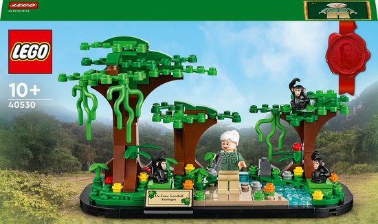 Lego 40530 Eerbetoon aan Jane Goodall van LEGO