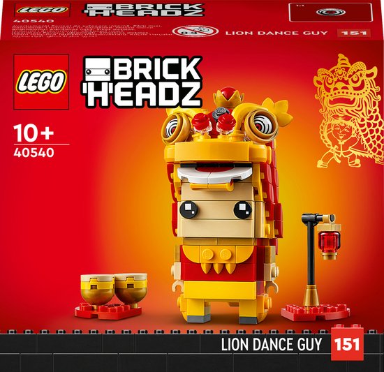 Lego 40540 Brickheadz Leeuwendanser van LEGO