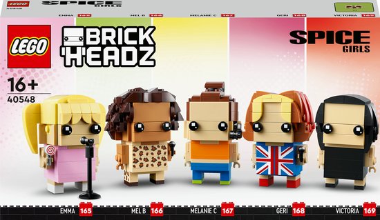 Lego 40548 Brickheadz The Spice Girls van LEGO