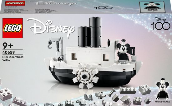 LEGO 40659 - Disney Mini Stoomboot Willie van LEGO