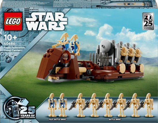 LEGO 40686 - Trade Federation Troop Carrier - Star Wars van LEGO