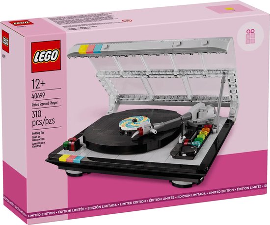 LEGO 40699 Retro Platenspeler van LEGO