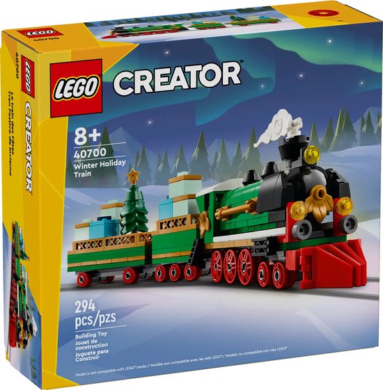LEGO 40700 Feestdagentrein van LEGO