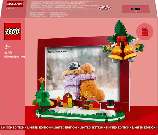 LEGO 40702 Kerst Fotolijst van LEGO