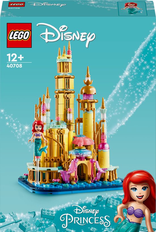 LEGO 40708 - Mini Disney kasteel van Ariël (40708) van LEGO