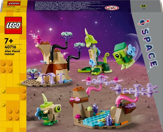 LEGO 40716 Space - Buitenaardse planeetomgeving van LEGO