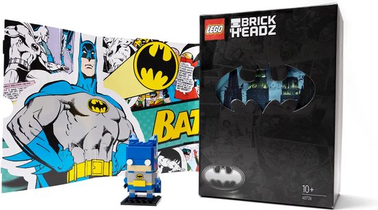 LEGO 40726 - 8-in-1 Batman™ BrickHeadz™ set met 8 Batman 'filmposters' (limited edition) van LEGO