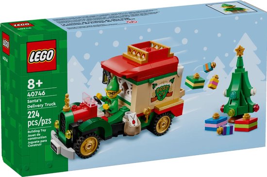 LEGO 40746 Santa's Delivery Truck - Bezorgtruck van de kerstman van LEGO