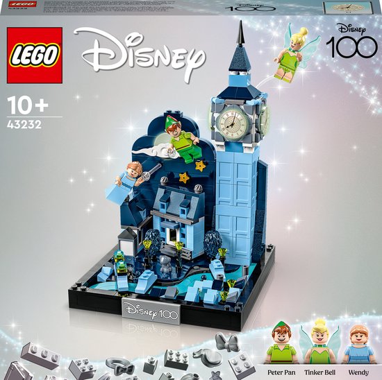 LEGO 43232 Disney Peter Pan en Wendy vliegen over Londen Tinkelbel Set van LEGO