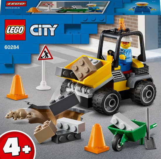 Lego 60284 City Wegenbouwtruck van LEGO