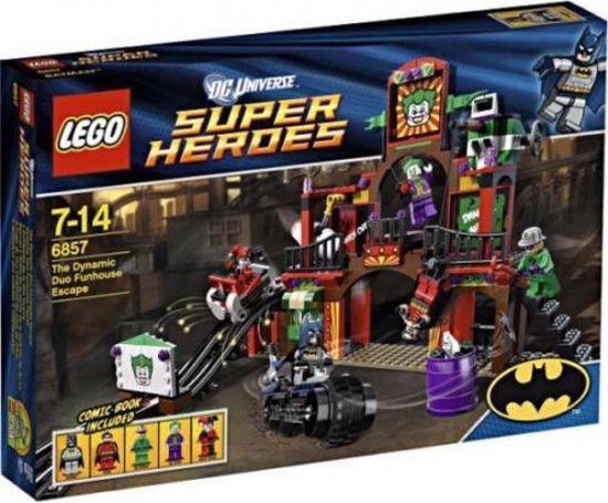 LEGO 6857 Super Heroes The Dynamic Duo Funhouse Escape van LEGO