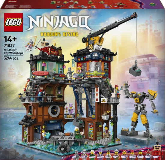 LEGO 71837 Ninjago City werkplaatsen van Merkloos