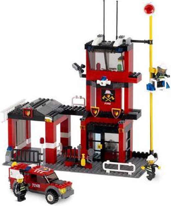 LEGO 7240 Fire Station van LEGO