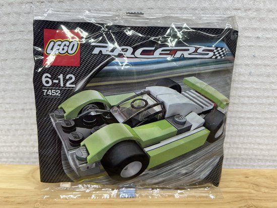 Lego 7452 Racers - Lime / Black Racer (Polybag) van LEGO