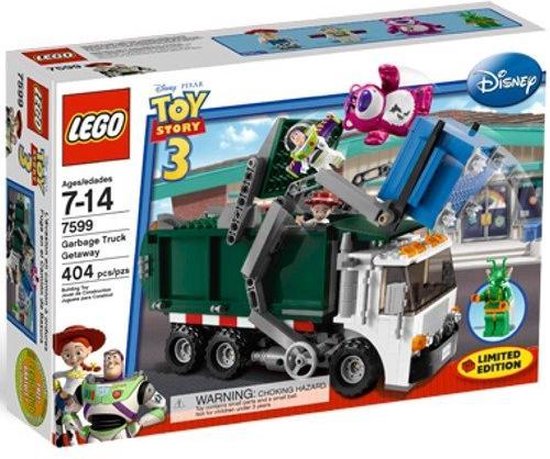 Lego 7599 Toy Story 3 Vuilniswagen Ontsnapping van LEGO