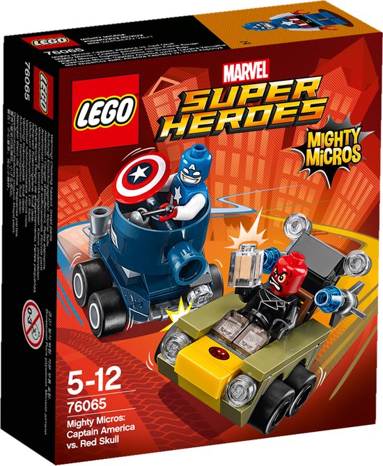 LEGO 76065 Mighty Micros Captain America vs Red Skull van LEGO